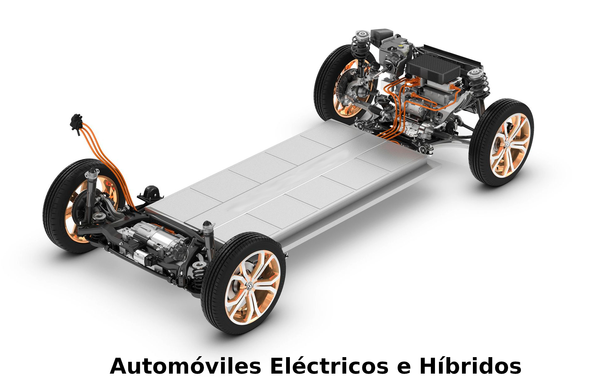 Ganchos, soportes y partes para autos eléctricos e híbridos.